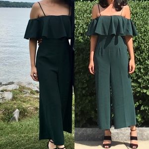 H&M Green Jumpsuit